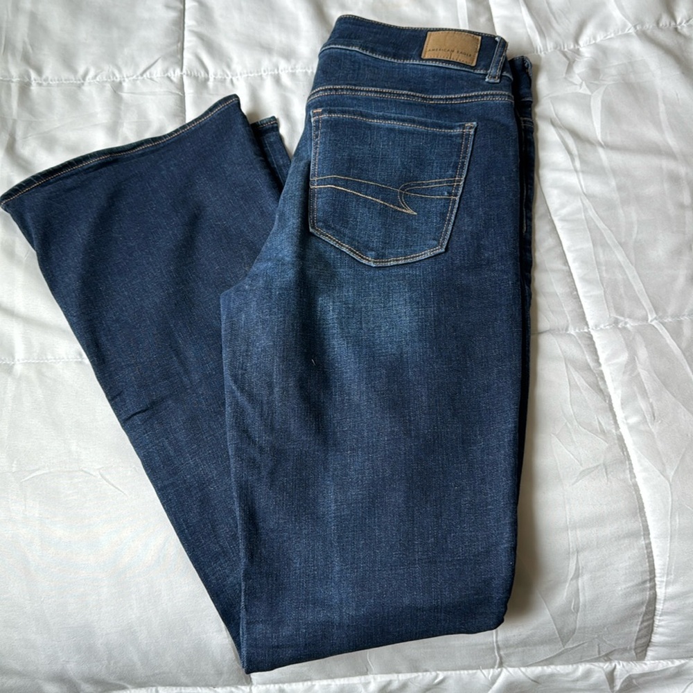 American Eagle High Rise Artist Flare Jeans